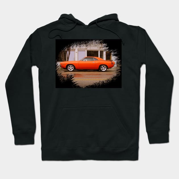 Mopar Dodge Challenger 1970 Muscle Hoodie by Hot Rod America